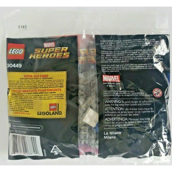 2017 LEGO Marvel Guardians of the Galaxy polybag set# 30449 - The Milano NEW SH5 - Picture 4 of 4